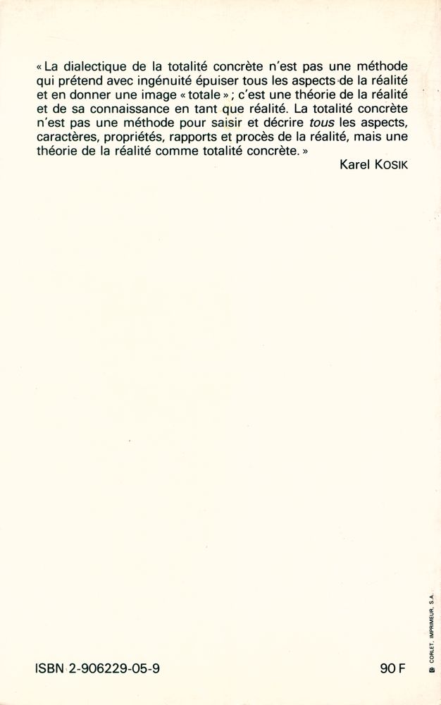 『La dialectique du concret』 3