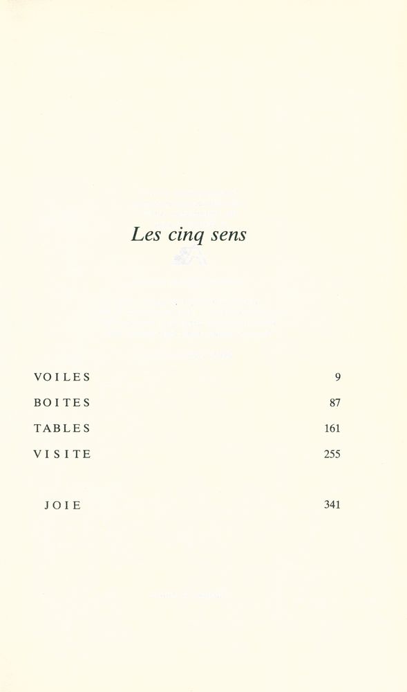 『LES CINQ SENS : PHILOSOPHIE DES CORPS MÊLÉS 1』 2