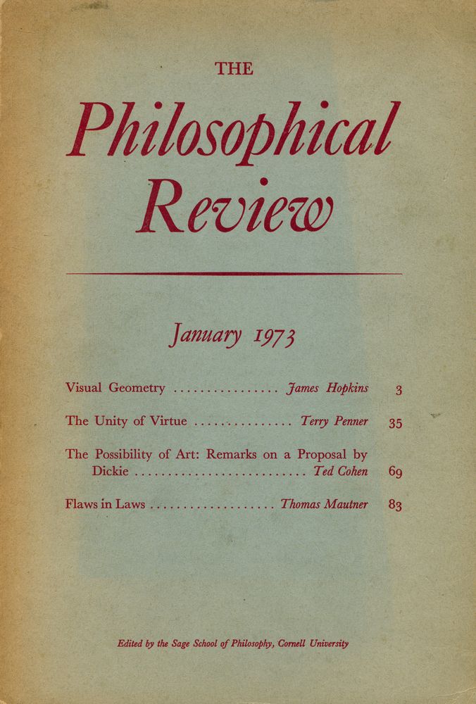 『The Philosophical Review』 1