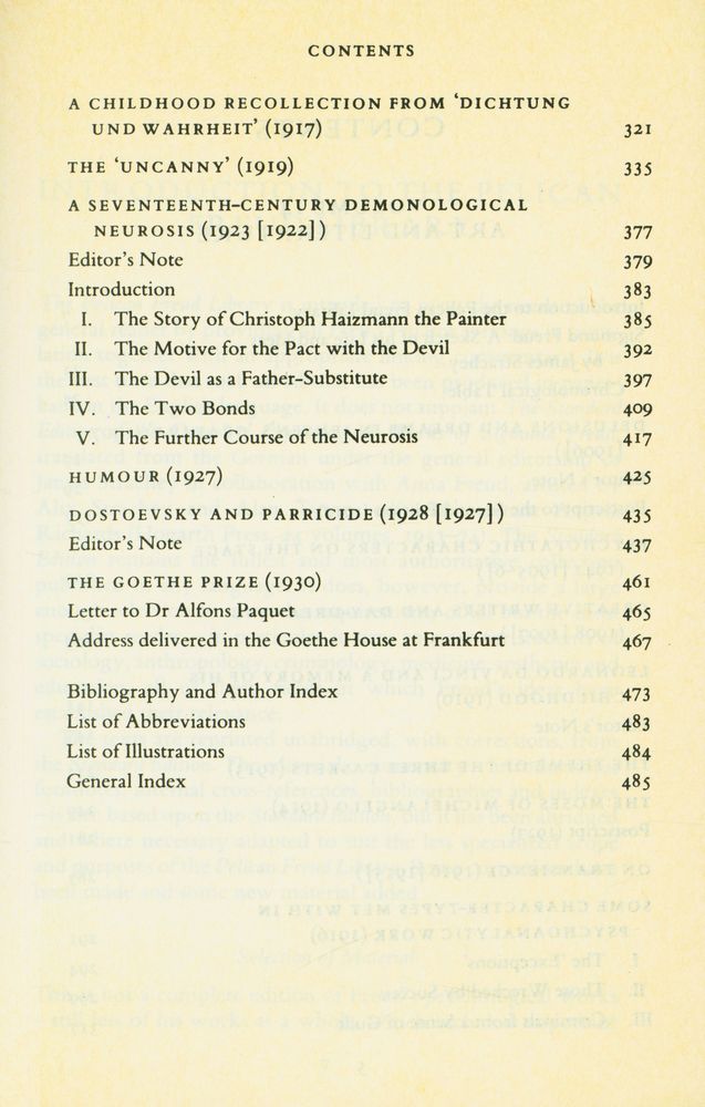 『SIGMUND FREUD 14 - ART AND LITERATURE』 3
