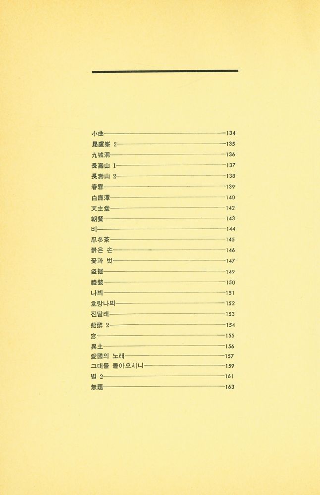 『鄭芝溶 全集 1 - 詩(정지용 전집 1 : 시)』 6