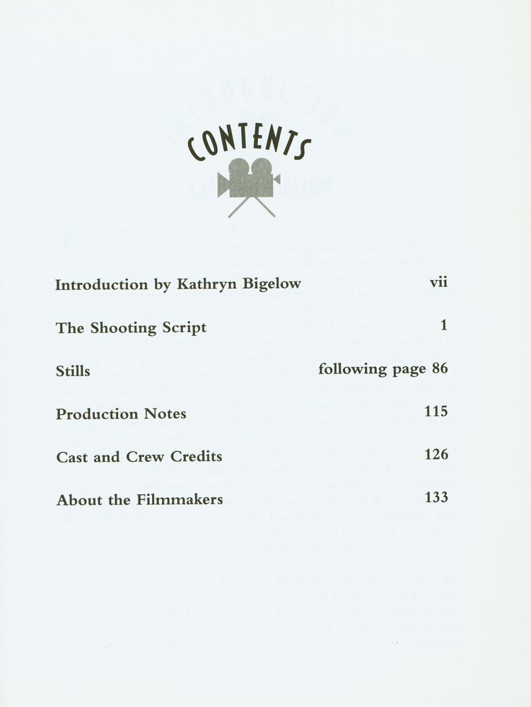 『THE SHOOTING SCRIPT - THE HURT LOCKER』 2