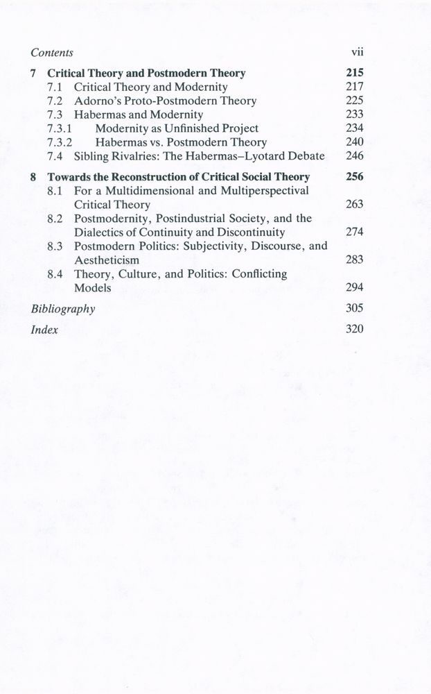 『Postmodern theory : critical interrogations』 4