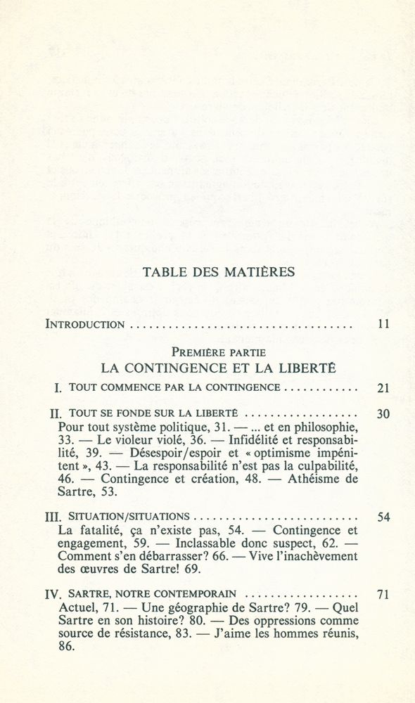 『SARTRE OU LE PARTI DE VIVRE』 2