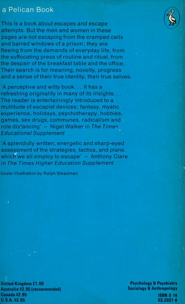 『ESCAPE ATTEMPTS : THE THEORY AND PRACTICE OF RESISTANCE TO EVERYDAY LIFE』 3