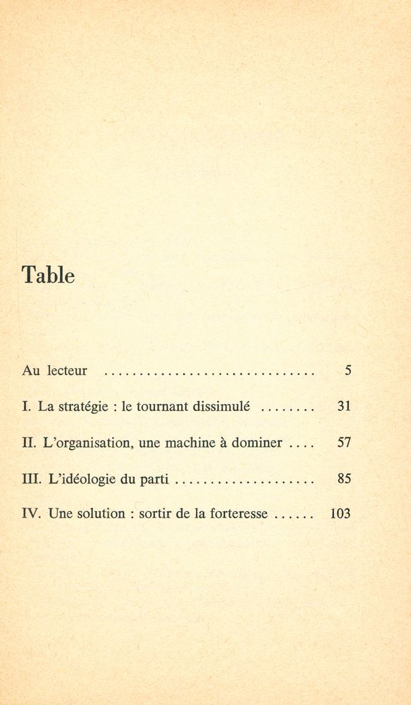 『Ce qui ne peut plus durer dans le parti communiste』 2
