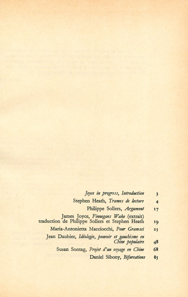 『TEL QUEL』 1973 53~56 5