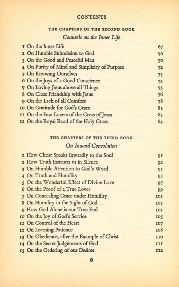 『THE IMITATION OF CHRIST』 3