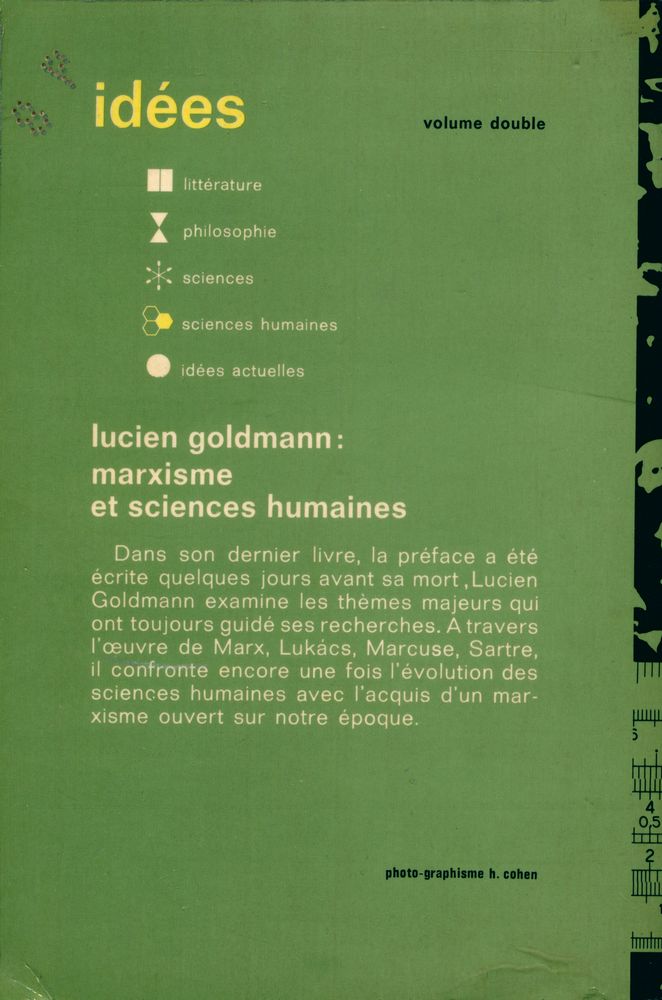 『marxisme et sciences humaines』 3