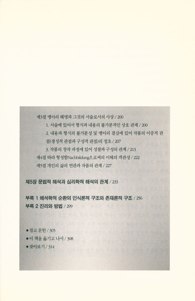 『슐라이어마허의 해석학』 5