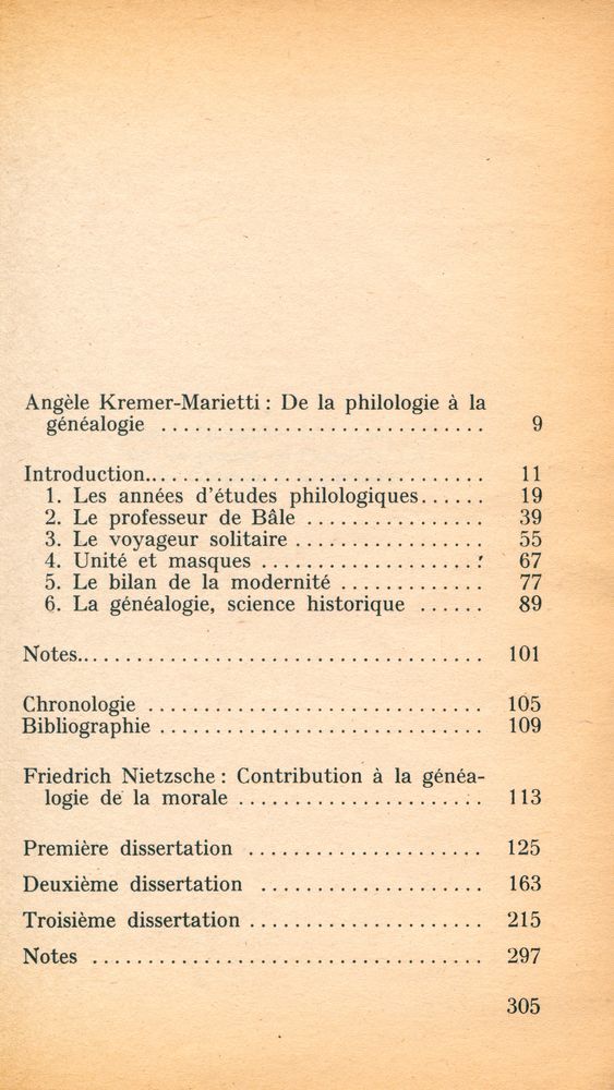『Généalogie de la morale』 2