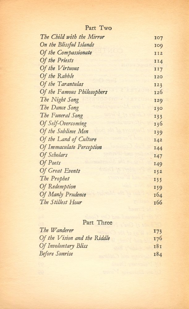 『THUS SPOKE ZARATHUSTRA』 3