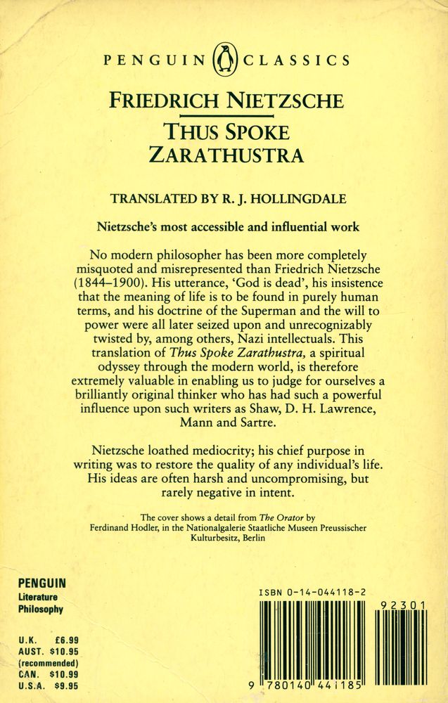 『THUS SPOKE ZARATHUSTRA』 6