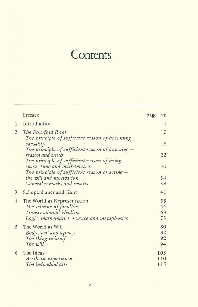 『SCHOPENHAUER : THE ARGUMENTS OF THE PHILOSOPHERS』 2