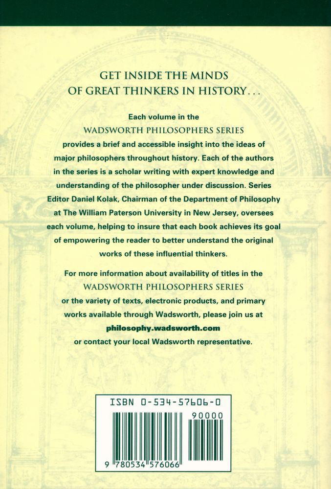 『WADSWORTH PHILOSOPHERS SERIES - ON NIETZSCHE』 4