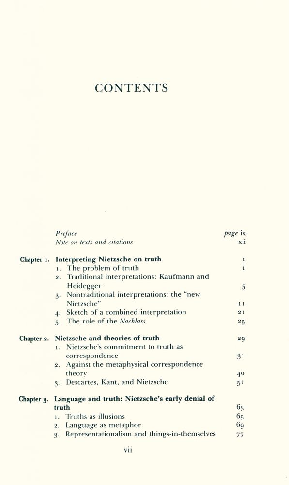 『Nietzsche on truth and philosophy』 2