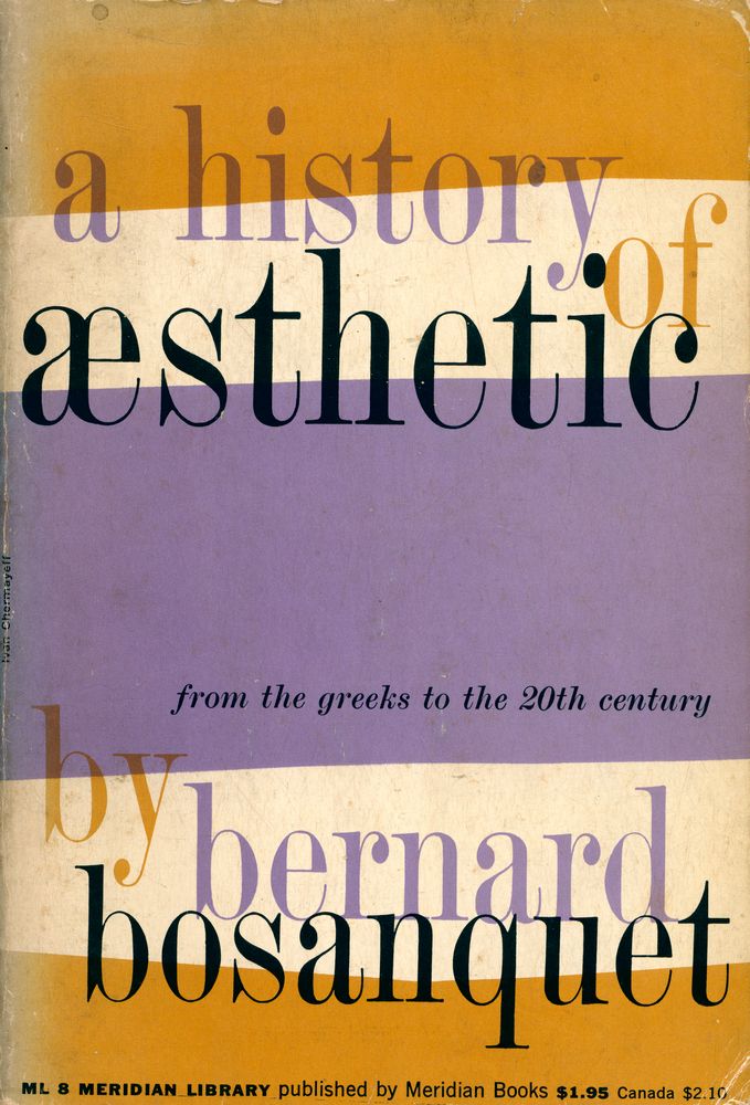 『A HISTORY OF ÆSTHETIC』 1