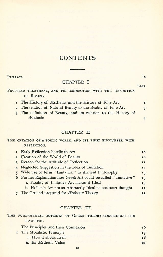 『A HISTORY OF ÆSTHETIC』 2