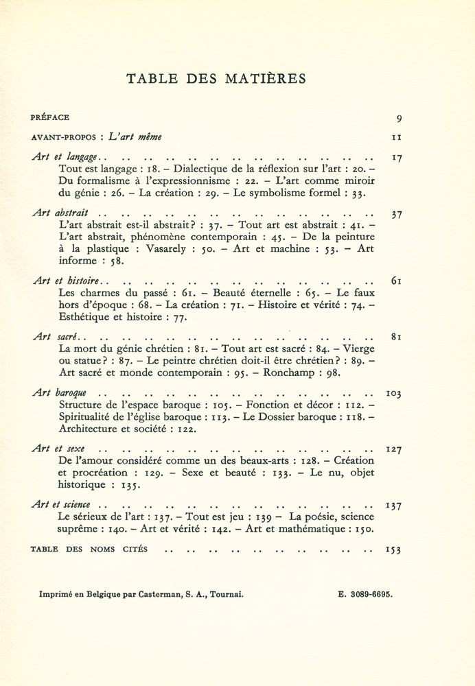 『le propos de l'art』 2