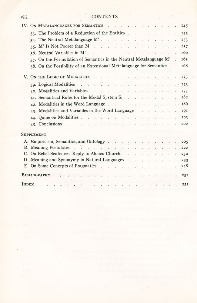 『Meaning and Necessity : A Study in Semantics and Modal Logic』 3
