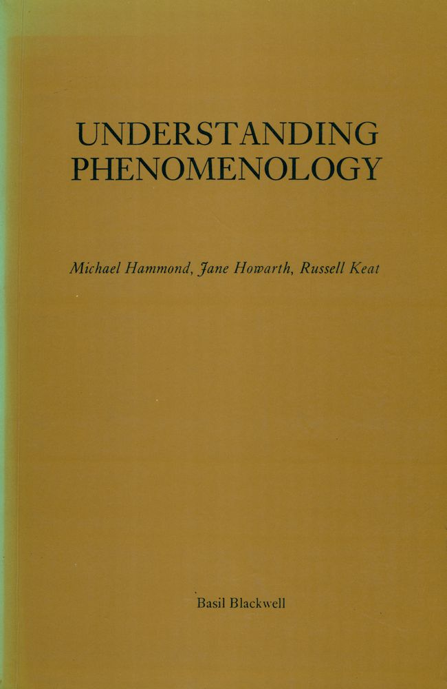 『Understanding Phenomenology』 1