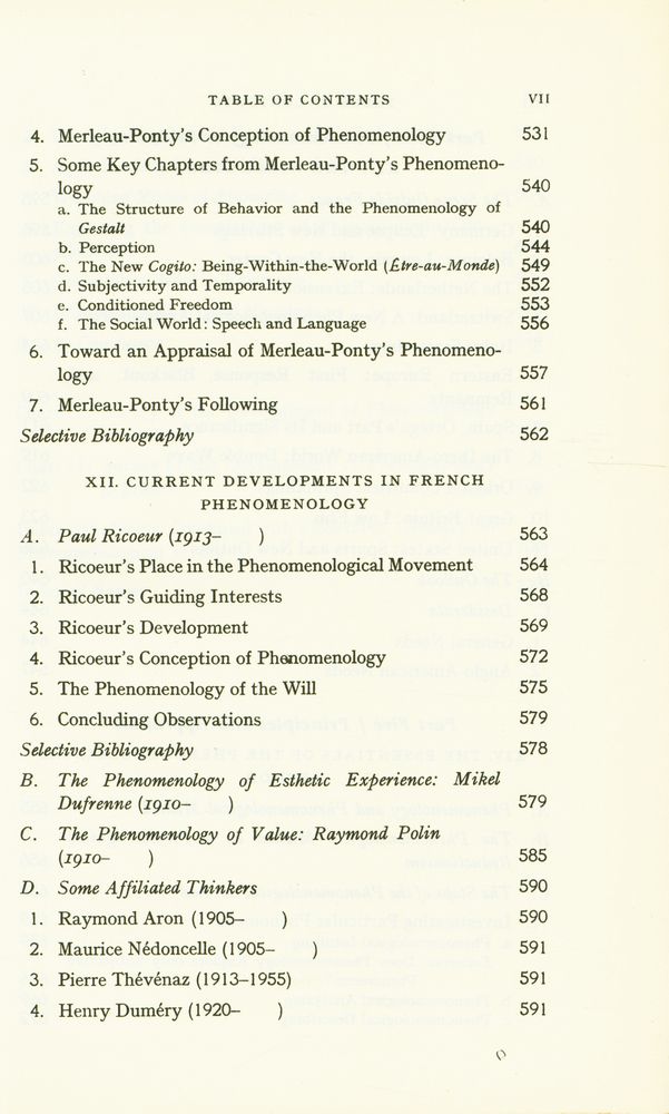 『The phenomenological movement: A HISTORICAL INTRODUCTION VOLUME TWO』 5