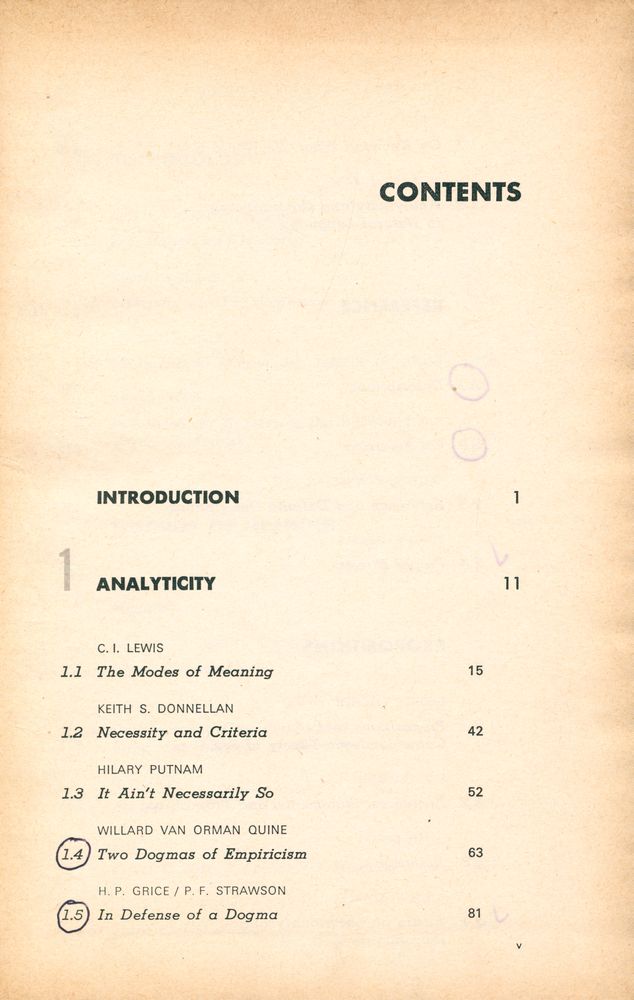 『READINGS IN THE PHILOSOPHY OF LANGUAGE』 2