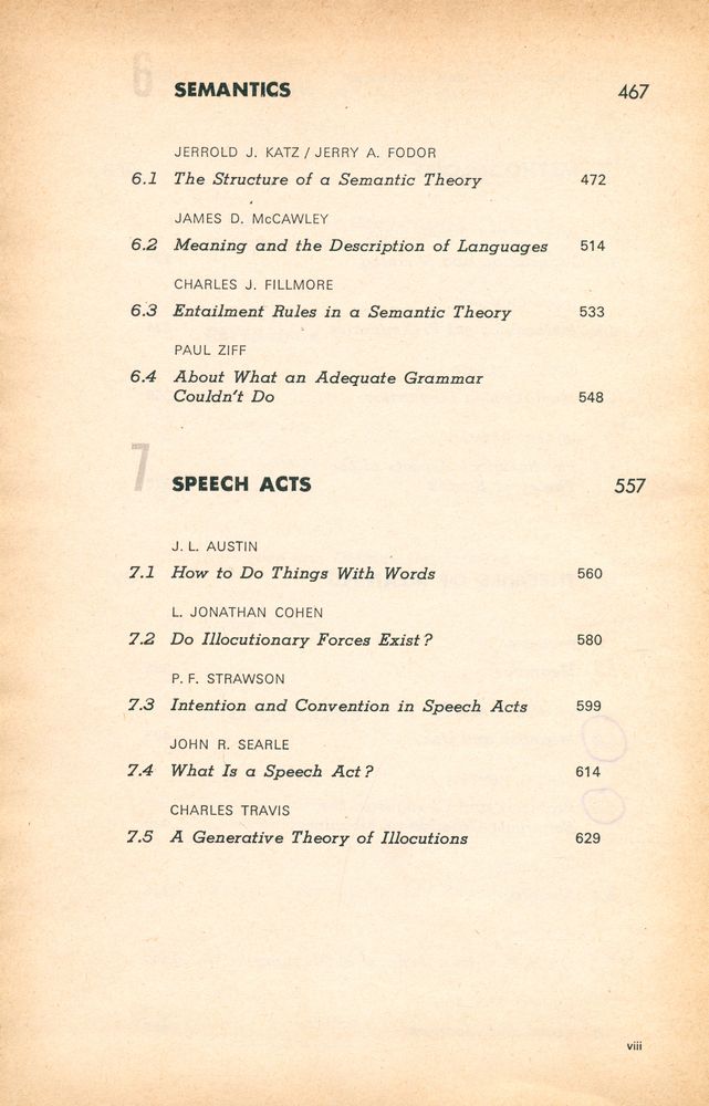 『READINGS IN THE PHILOSOPHY OF LANGUAGE』 5