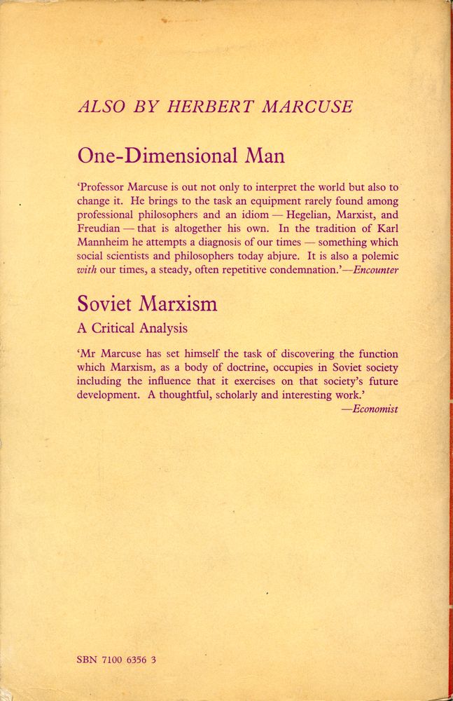 『Reason and Revolution : HEGEL AND THE RISE OF SOCIAL THEORY』 4