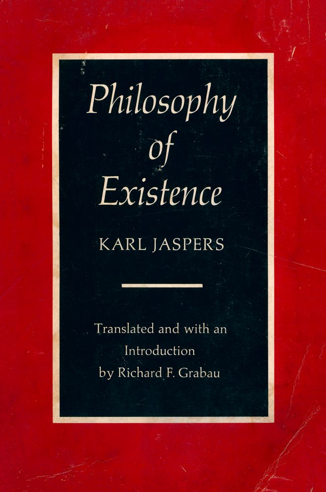 『Philosophy of Existence』 1
