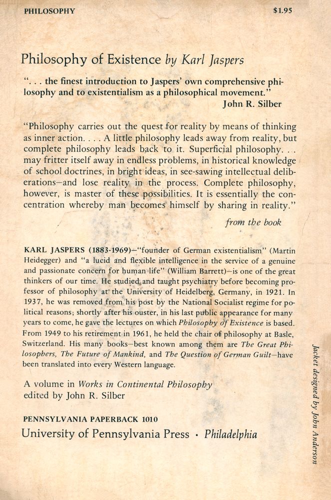『Philosophy of Existence』 3