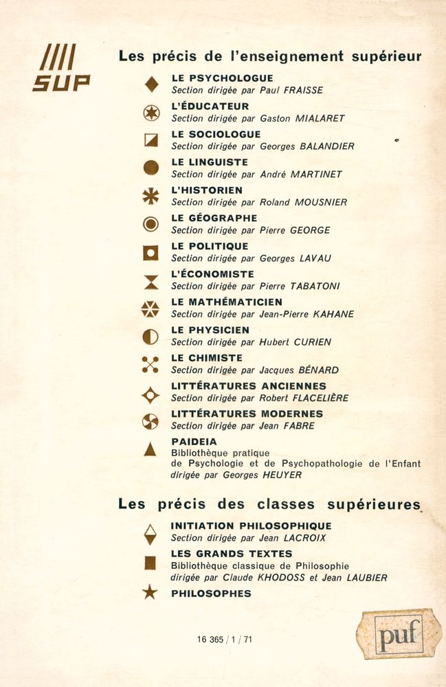 『EXISTENCE ET DIALECTIQUE』 4