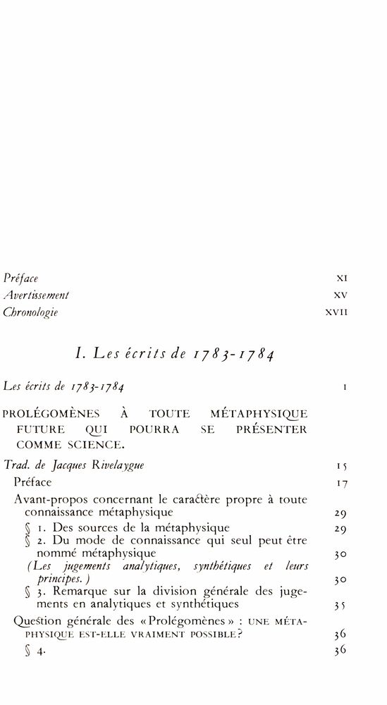 『Œuvres philosophiques Ⅱ: DES PROÈGOMÈNES AUX ÈCRITS DE 1791』 3