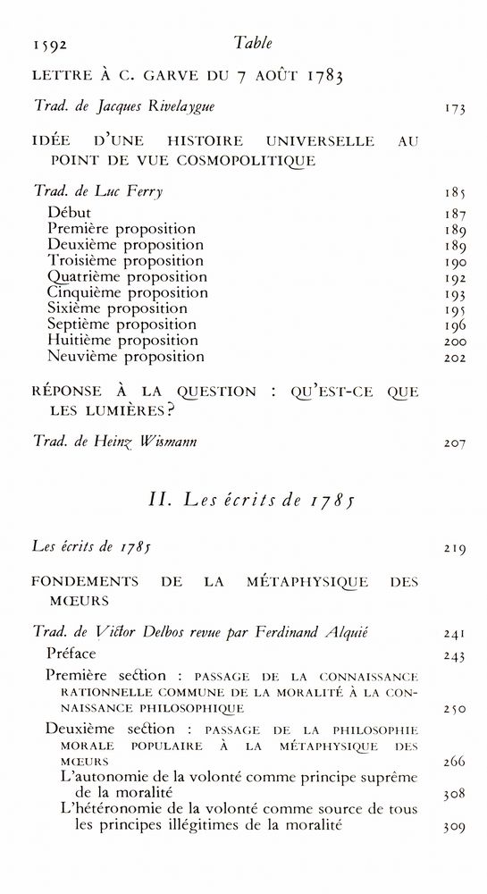 『Œuvres philosophiques Ⅱ: DES PROÈGOMÈNES AUX ÈCRITS DE 1791』 6