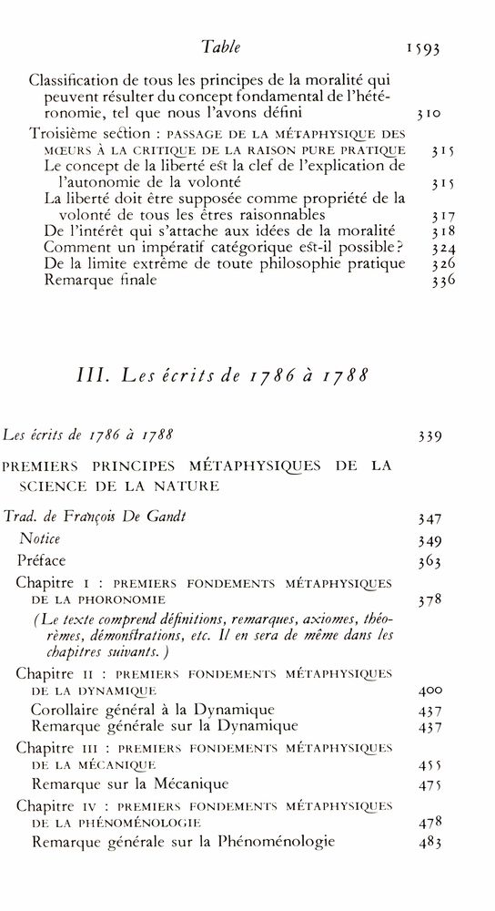 『Œuvres philosophiques Ⅱ: DES PROÈGOMÈNES AUX ÈCRITS DE 1791』 7
