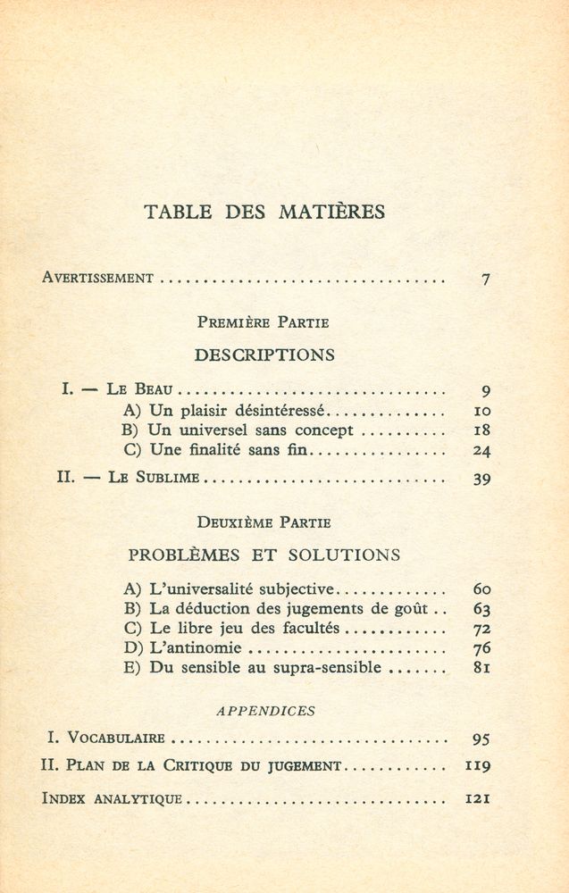 『LE JUGEMENT ESTÉTIQUE』 2