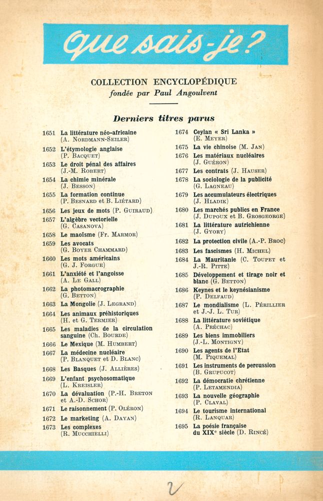 『LES PHILOSOPHES FRANÇAIS D'AUJOURD'HUI』 3