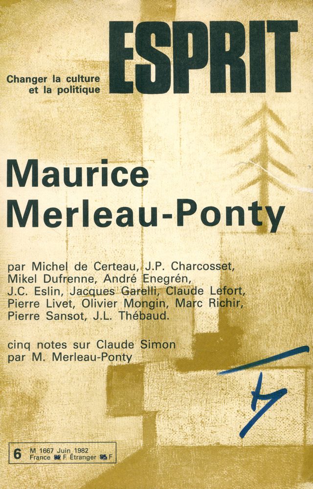 『Changer la culture et la politique ESPRIT』 Juin 1982 1