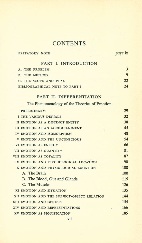 『EMOTION : A COMPREHENSIVE PHENOMENOLOGY OF THEORIES AND THEIR MEANINGS FOR THERAPY』 2