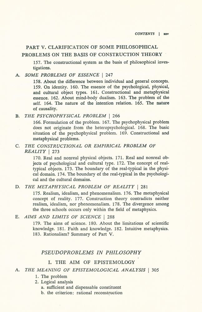 『THE LOGICAL STRUCTURE OF THE WORLD : PSEUDOPROBLEMS IN THE PHILOSOPHY』 6