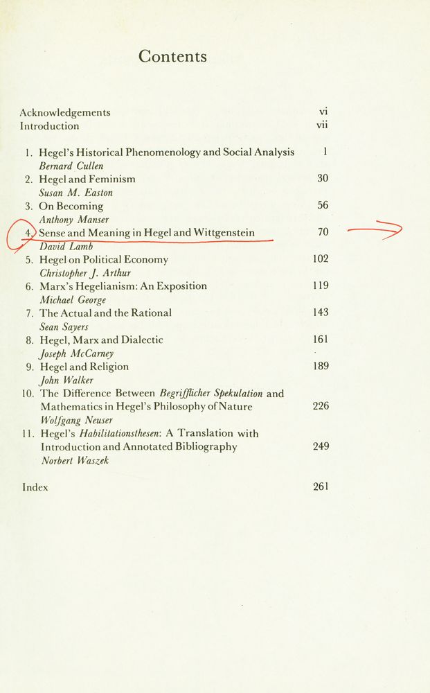 『HEGEL AND MODERN PHILOSOPHY』 2