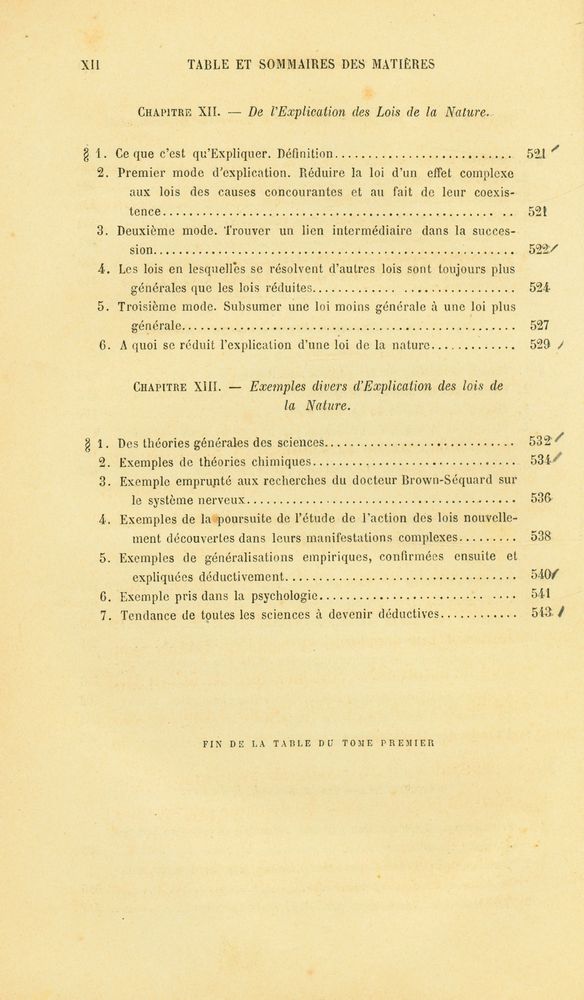 『SYSTÈME DE LOGIQUE DÉDUCTIVE ET INDUCTIVE : EXPOSÉ DES PRINCIPES DE LA PREUVE ET DES MÉTHODES DE RECHERCHE SCIENTIFIQUE TOME PREMIER』