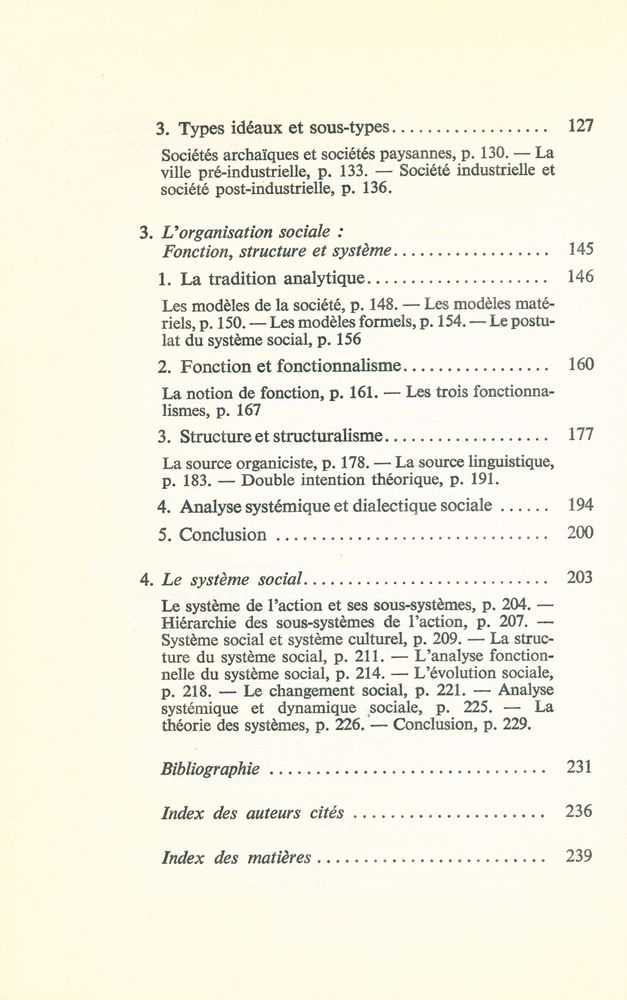 『Introduction à la sociologie générale 2 - L'organisation sociale』 3