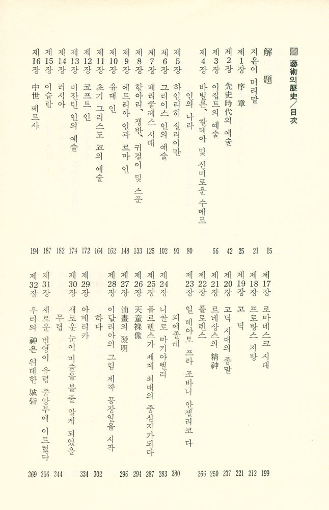 『GREAT BOOKS 98 - 藝術의 歷史(GREAT BOOKS 98 - 예술의 역사)』 2