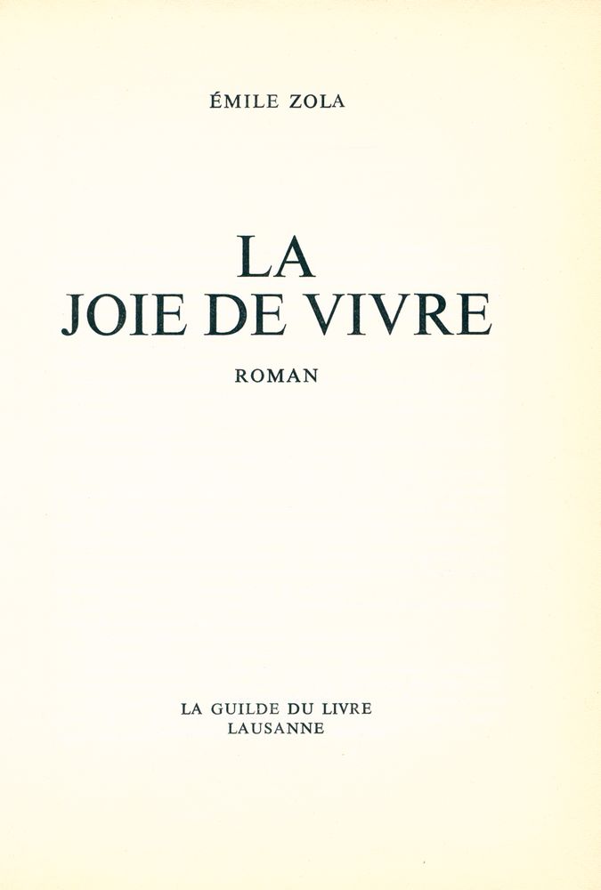 『LA JOIE DE VIVRE』 2