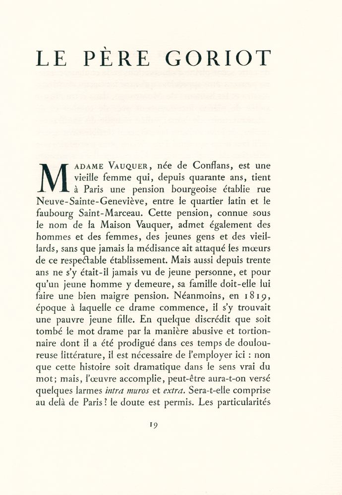 『LE PÈRE GORIOT』 2