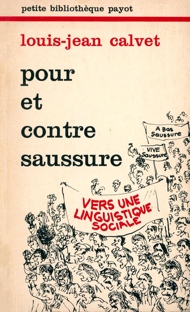 『pour et contre saussure』 1