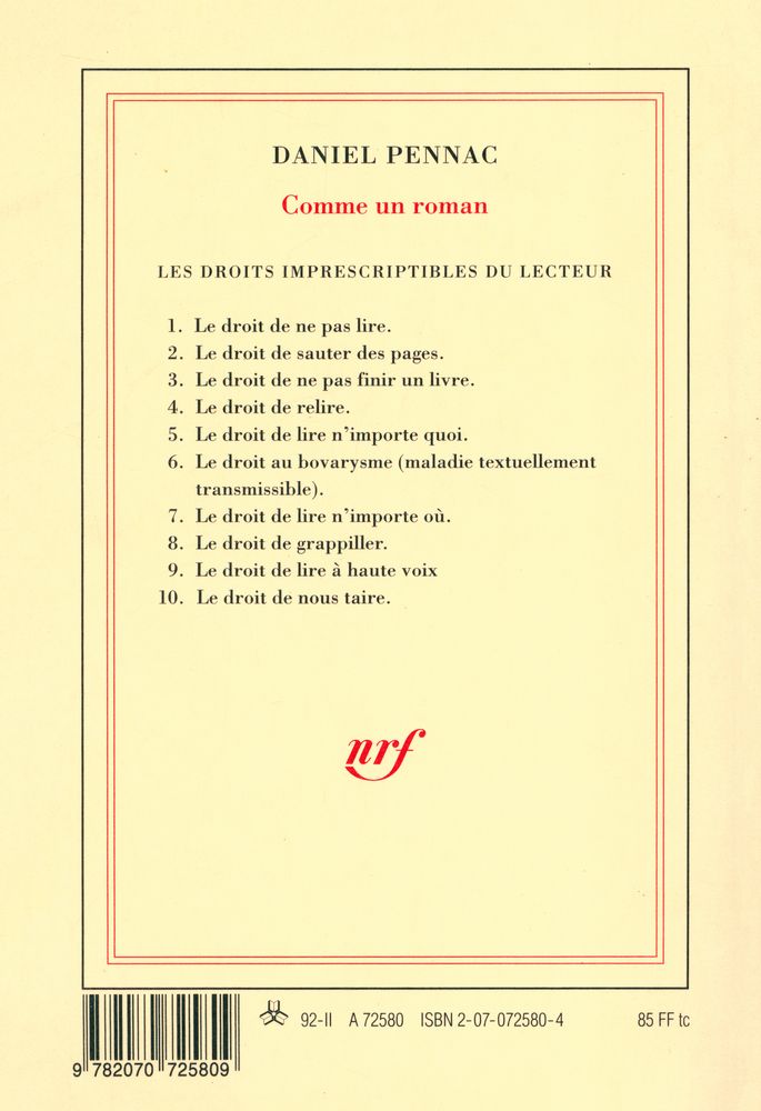 『COMME UN ROMAN』 3