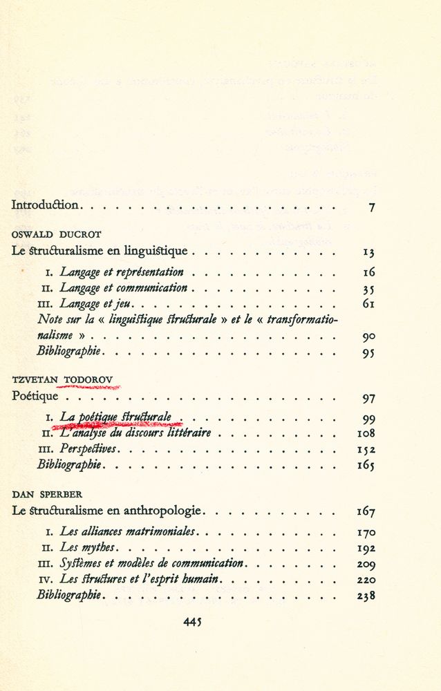 『Qu'est - ce que le structuralisme?』 2