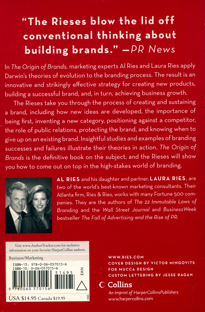 『The origin of brands : how product evolution creates endless possibilities for new brands』 3